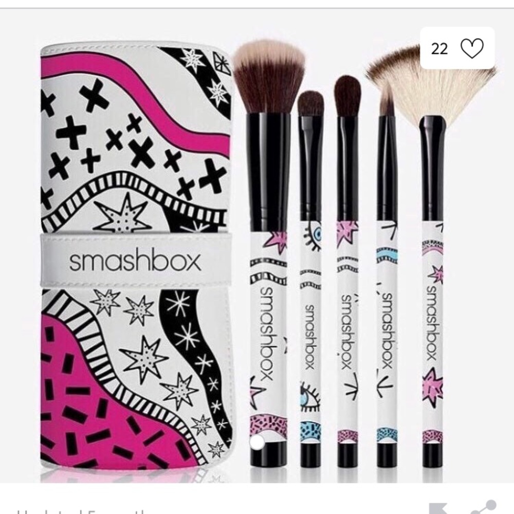 Smash box brush set